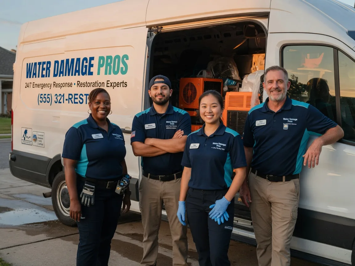 Water Damage Restoration company in Osnabrock, ND